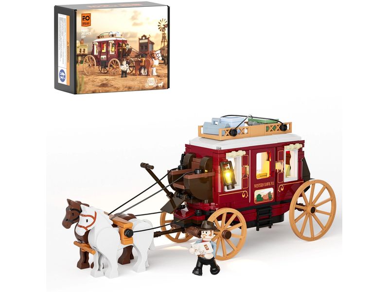 Lumibricks | Western-Postkutsche