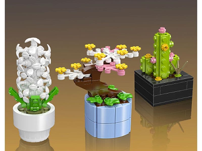 Mould King | Mini-Topfblumen