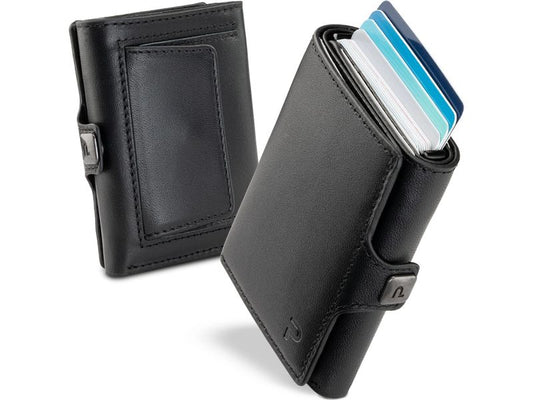 Puristo | KLIK XL Slim Wallet | Schwarz