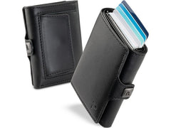 Puristo | KLIK XL Slim Wallet | Schwarz