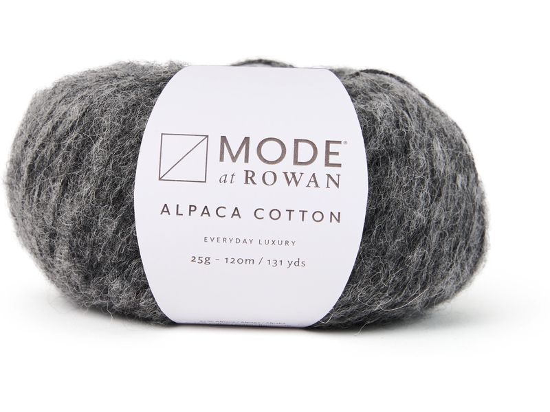Mode at Rowan | Rowan Wolle Alpaca Cotton | 25g, Grau