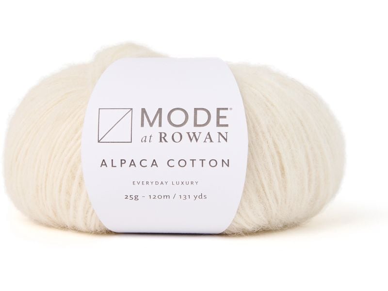 Mode at Rowan | Rowan Wolle Alpaca Cotton | 25g, Creme