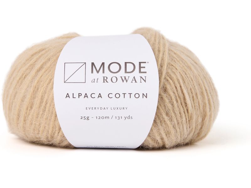 Mode at Rowan | Rowan Wolle Alpaca Cotton | 25g, Hellbraun