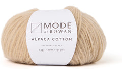 Mode at Rowan | Rowan Wolle Alpaca Cotton | 25g, Hellbraun