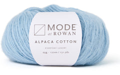 Mode at Rowan | Rowan Wolle Alpaca Cotton | 25g, Hellblau