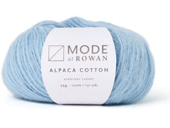 Mode at Rowan | Rowan Wolle Alpaca Cotton | 25g, Hellblau