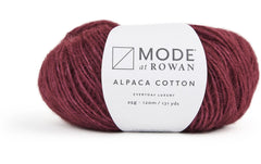 Mode at Rowan | Rowan Wolle Alpaca Cotton | 25g, Rot