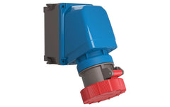 STEFFEN | Palazzoli CEE 65° Wand-Steckdose | 32/5, 3LNPE, 400V, 6h, IP66/67/69 vern.