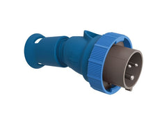 STEFFEN | Palazzoli CEE Stecker 16/3 2LPE | 230V, 6h, IP66/67/69 vernickelt