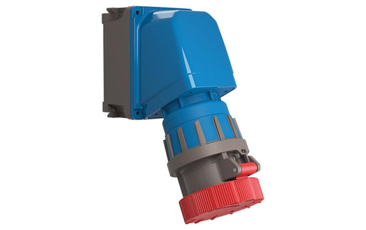 STEFFEN | Palazzoli CEE Rotor 65° Wand-Steckd | 32/5, 3LNPE, 400V, 6h, IP66/67/69 vern.
