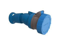 STEFFEN | Palazzoli CEE Kupplung 16/3 2LPE | 230V, 6h, IP66/67/69 vernickelt