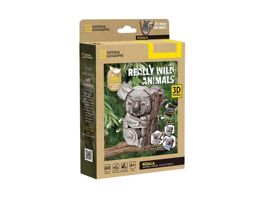 CubicFun | 3D Puzzle Koala 60 Teile
