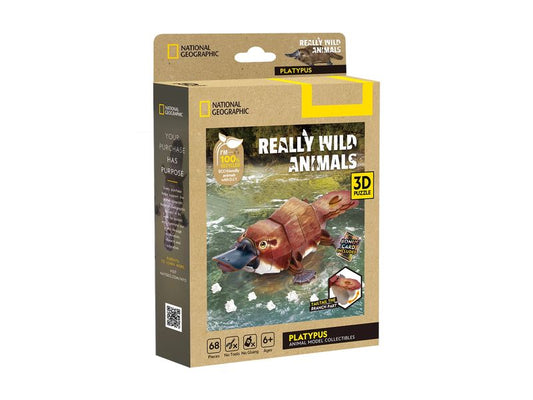 CubicFun | 3D Puzzle Schnabeltier 68 Teile