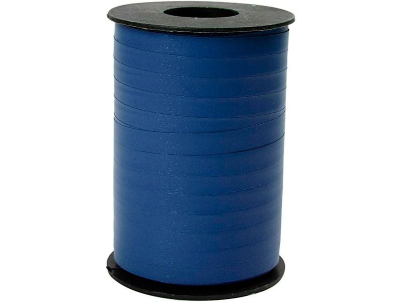 Creativ Company | Geschenkband | Matt Blau 10 mm 250 m