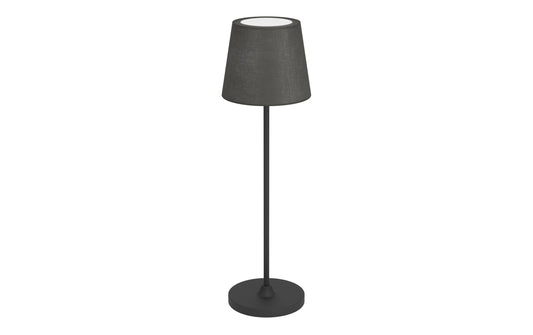 EGLO Leuchten | EGLO LED-CCT Tischleuchte Leonero | H:340 touch, schwarz/schwarz