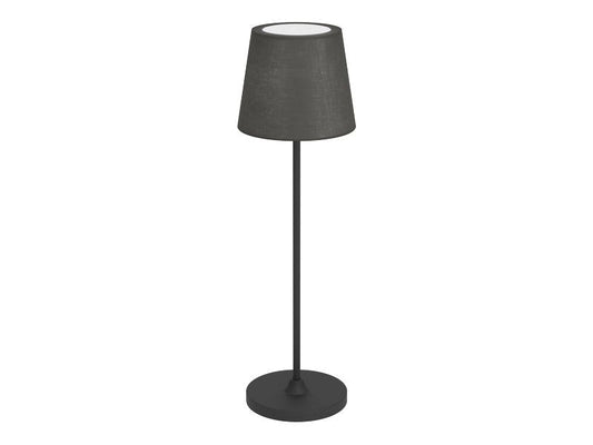 EGLO Leuchten | EGLO LED-CCT Tischleuchte Leonero | H:340 touch, schwarz/schwarz