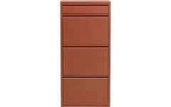 Kare | Schuhschrank Caruso 3 plus 1 | Braun