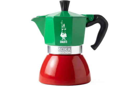 Bialetti | New Moka Induktion Italia 4 Tassen | multifarbig