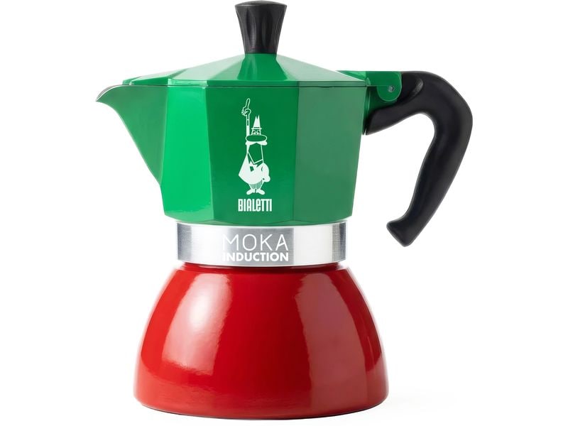 Bialetti | New Moka Induktion Italia 4 Tassen | multifarbig