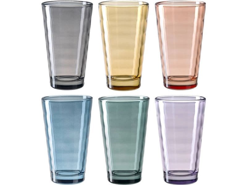 LEONARDO | GK Trinkglas Set Verso L | 6 Stk. 300ml, Assortiert