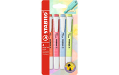 STABILO | swing cool Pastell Textmarker | 4er Etui (Edition 2020)