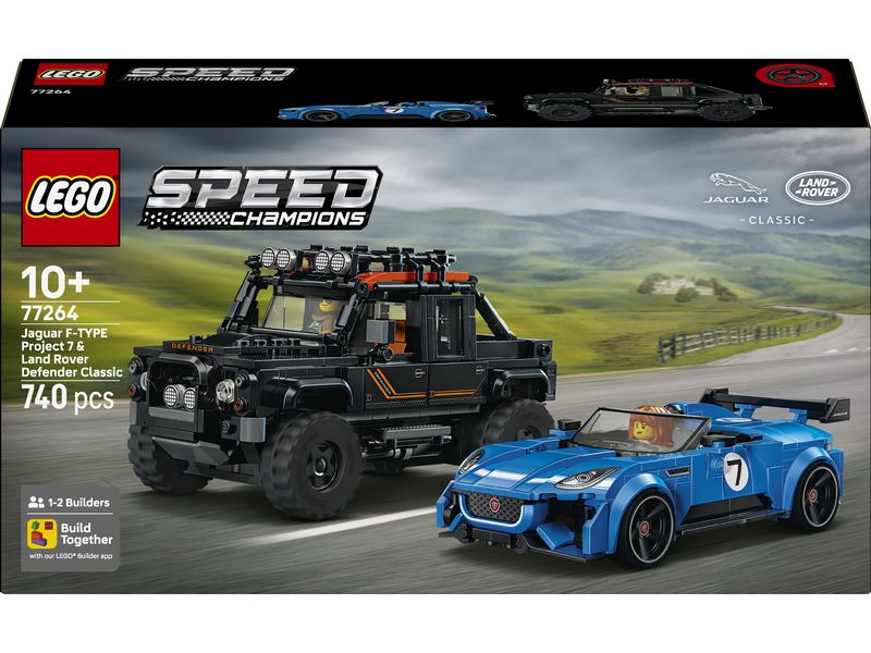 LEGO® | Jaguar Project 7 & Land Rover Defender