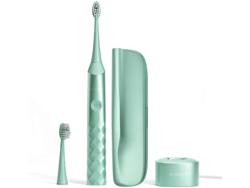 Ailoria | Schallzahnbürste Shine Bright Set | Seabreez, inkl. 2 Ersatzköpfe und Reiseetui