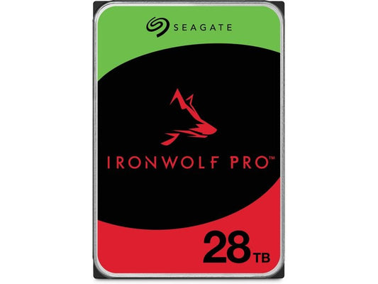Seagate | IronWolf Pro 3.5 28TB | 3.5'', SATA 6GB/s, 7200rpm, 512MB Cache