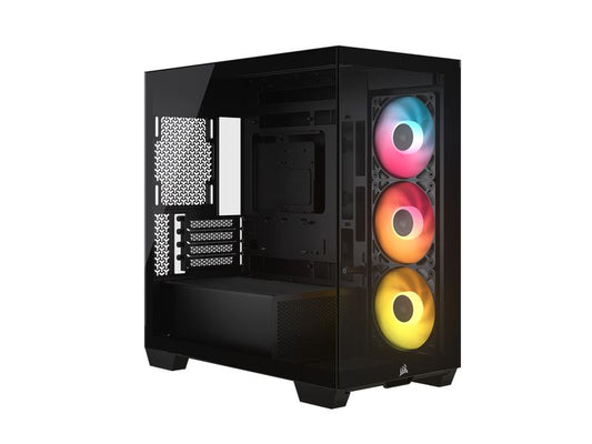 Corsair | Midi Tower 2800X RS-R ARGB Pan Schw | 2x 2.5, 1x 3.5, 1x USB Type-C