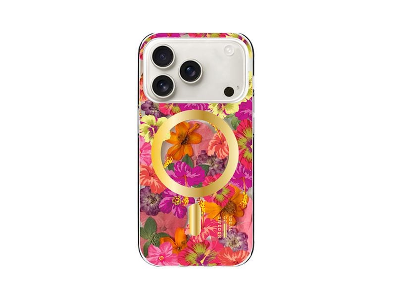 Ideal of Sweden | IDOS Clear Cover, Magsafe | iPhone 16 Pro, Tropical Floral