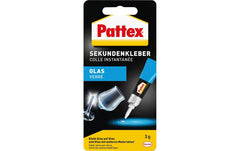 Pattex | Sekundenkleber | Glas, Blister, 3g