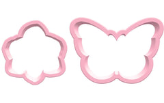 BackshopSchweiz | Backshop Ausstechformen Orchidee&Butterfly | Set 2 Stk