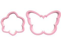 BackshopSchweiz | Backshop Ausstechformen Orchidee&Butterfly | Set 2 Stk