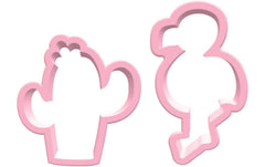 BackshopSchweiz | Backshop Ausstechformen Flamingo&Kaktus | Set 2 Stk