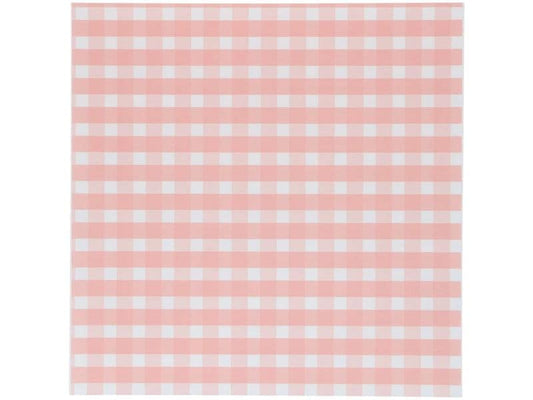 BackshopSchweiz | Backshop Bento Box Einlegepapier | 50 Stk, Pink Karo