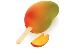Silikomart | Silikonform für Eis - Mango Set | 2 Formen a je 6 Mulden ink. Holzstäbchen