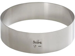 Decora | Edelstahl Backring | 20cm x 4.5cm