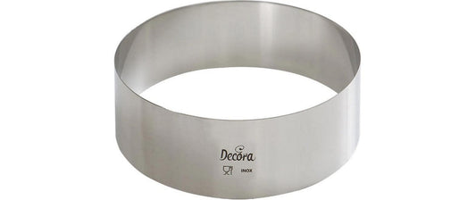 Decora | Edelstahl Backring | 16cm x 4.5cm