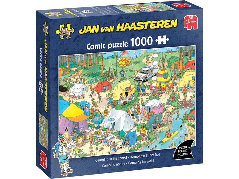 Jumbo | Puzzle Camping im Wald
