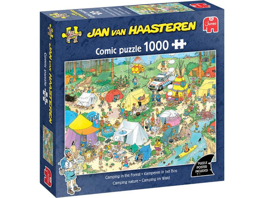 Jumbo | Puzzle Camping im Wald