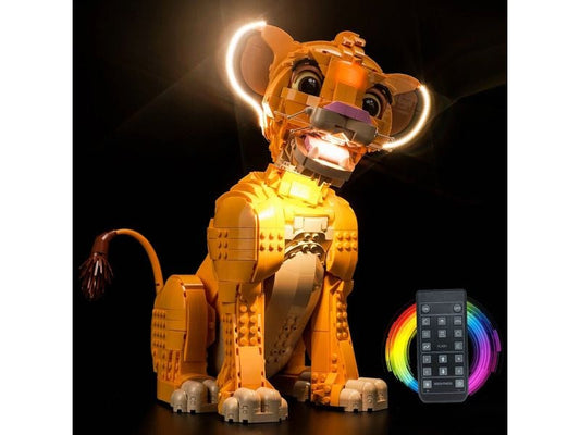 BrickBling | BB LED LEGO 43247 Simba König der Löwen | inkl. Fernbedienung