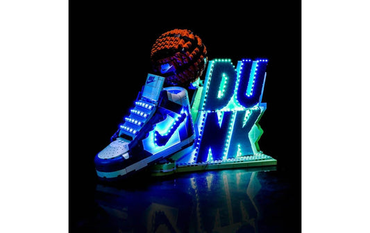 BrickBling | BB LED LEGO 43008 Nike Dunk x | inkl. Fernbedienung