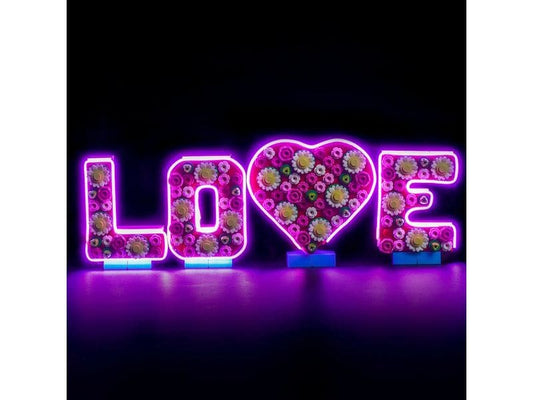 BrickBling | BB LED LEGO 40867 LOVE 4 Buchstaben