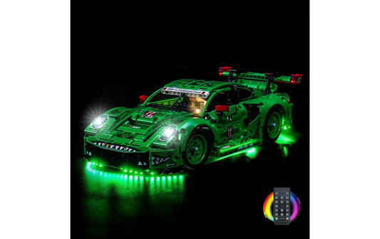 BrickBling | BB LED LEGO 42224 Porsche 911 GT3 R REXY | inkl. Fernbedienung