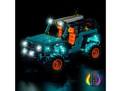 BrickBling | BB LED LEGO 42227 Jeep Wrangler Rubicon | mit Fernbedienung