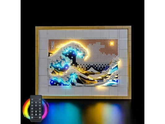 BrickBling | BB LED LEGO 31208 Hokusai Grosse Welle | inkl. Fernbedienung