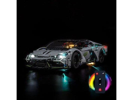 BrickBling | BB LED LEGO 42214 Lamborghini Revuelto | inkl. Fernbedienung