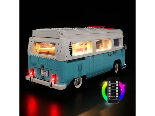 BrickBling | BB LED LEGO 10279 VW T2 Camper Van | inkl. Fernbedienung