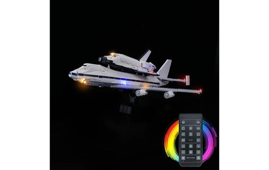 BrickBling | BB LED LEGO 10360 Spaceshuttle Transport | inkl. Fernbedienung
