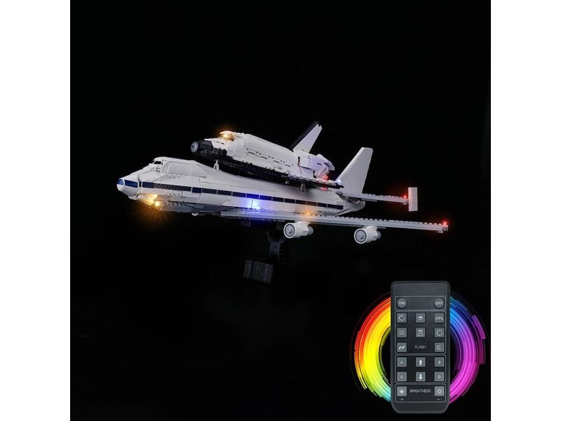 BrickBling | BB LED LEGO 10360 Spaceshuttle Transport | inkl. Fernbedienung